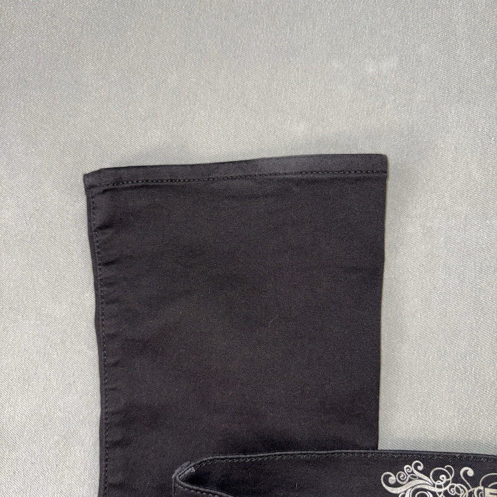Women's Express Skyscraper Stella Regular Fit Low Rise Jeans Black Size 8 - Picture 5 of 8